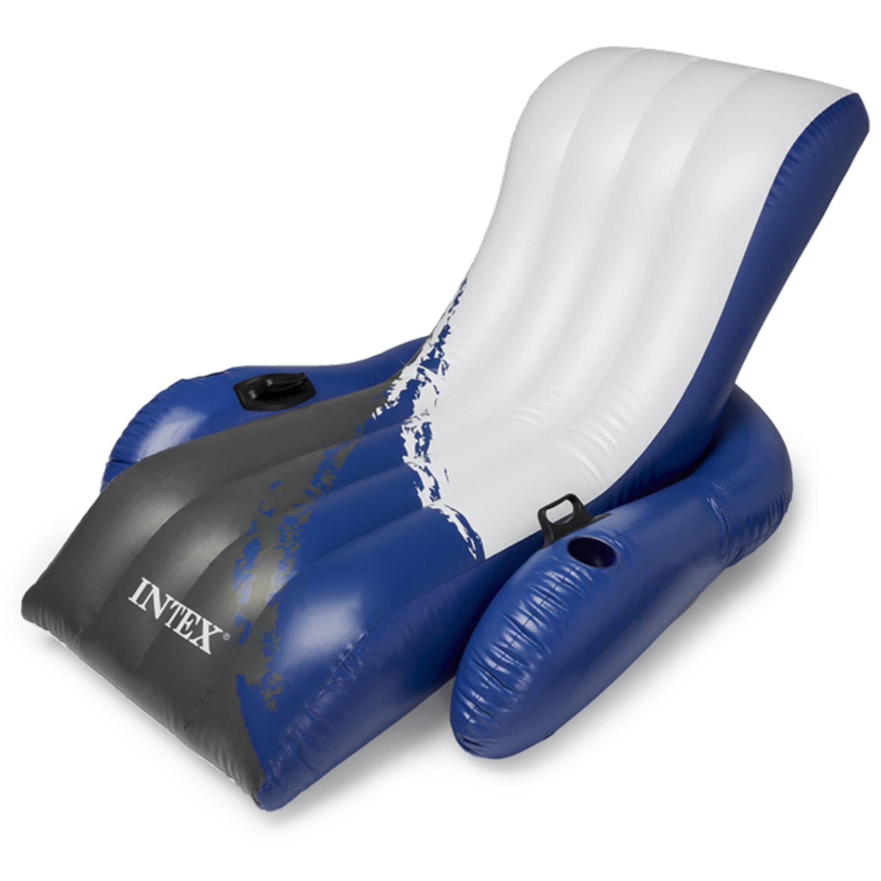 Intex Inflatable Floating Recliner Lounge, 2 pack