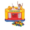 thumbnail image 1 of Intex Inflatable Jump-O-Lene Ball Pit Bounce House Play Set with 100 Balls, 1 of 12