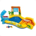 thumbnail image 1 of Intex Inflatable Kids Dinosaur Play Center Outdoor Water Park Pool w/ Slide, 1 of 11