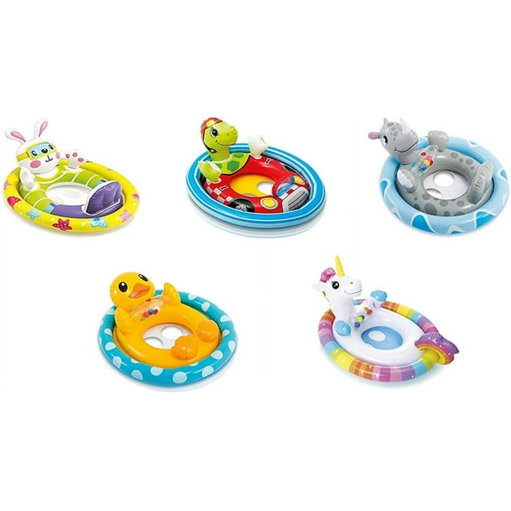 Intex Inflatable See Me Sit Pool Ride for Age 3-4 (Colors/Styles Vary)