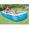 thumbnail image 1 of Intex Inflatable Swim Center Family Lounge Pool, 120" x 72" x 22", 1 of 7