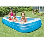 Intex Inflatable Swim Center Family Lounge Pool, 120 x 72 x 22