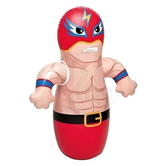 Intex Inflatable Toy Sports Equipment with Punching Bag, Vinyl