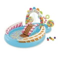thumbnail image 1 of Open Box Intex Kids Candy Zone Play Center Splash Pool Waterslide (2 Pack), 1 of 9