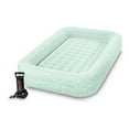 thumbnail image 1 of Open Box Intex Kidz Inflatable Frame Camping Air Mattress w/ Hand Pump (2 Pack), 1 of 11