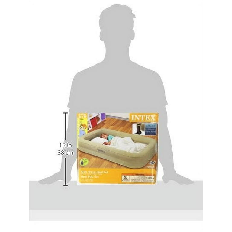 Intex kidz travel top bed with hand pump