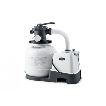 Intex Krystal Clear Sand Filter Pump and Salt Water System for Pools