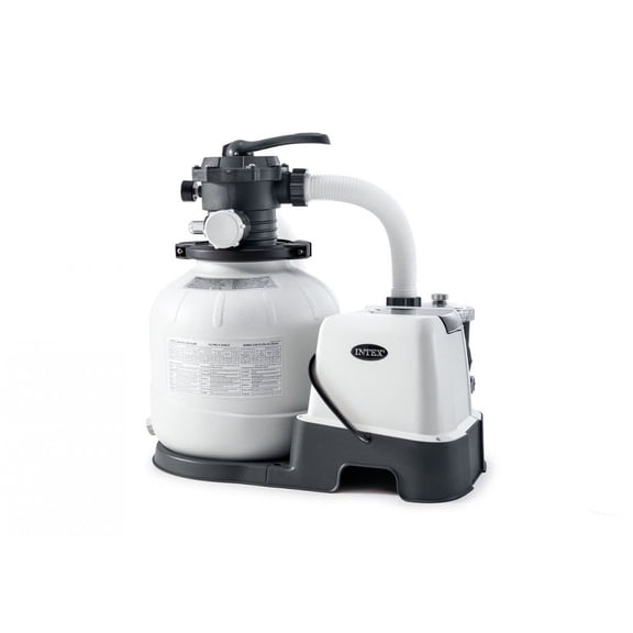 Intex Krystal Clear Sand Filter Pump and Salt Water System for Pools