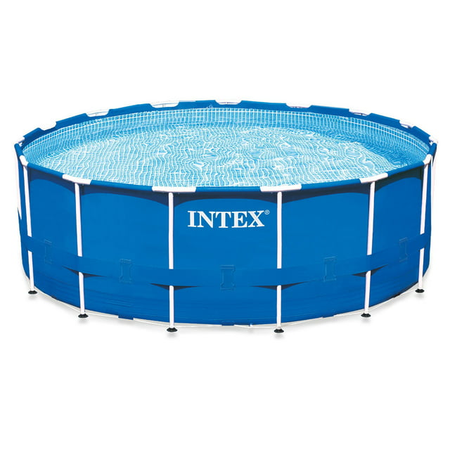 Intex Metal Frame Pool Set, 15-Feet by 48-Inch (Older Model)