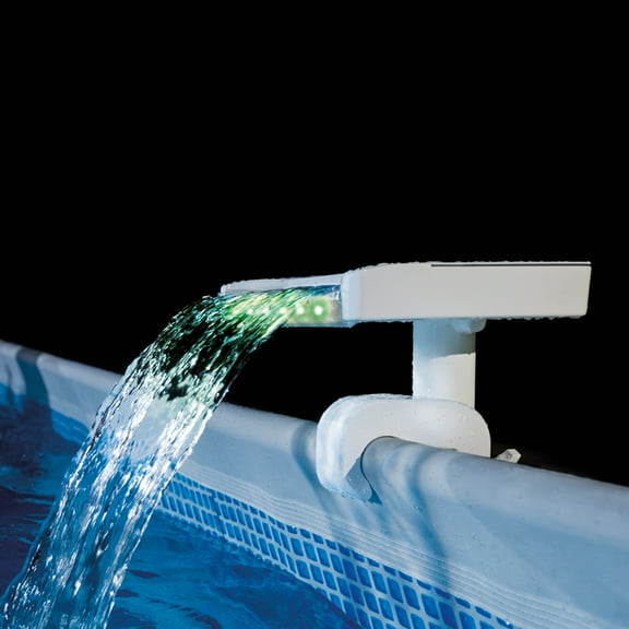 Intex Multi-Color LED Waterfall Cascade for Above Ground Pool