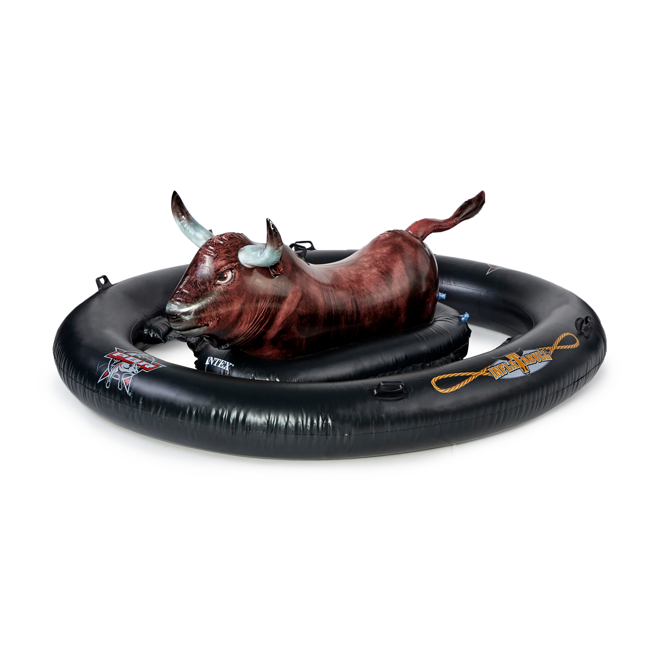 Intex PBR Inflatabull Bull-Riding Giant Inflatable Swimming Pool Lake Fun Float - image 1 of 6