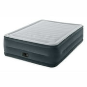 Intex Plush Airbed w/ Pump + Intex Downy Air Mattress w/ Built-In Pump (Queen)