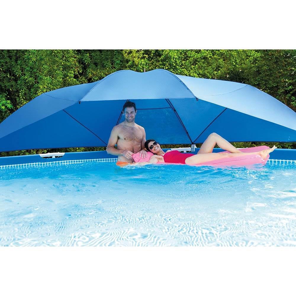 Intex Pool Canopy for 12-18' Above-Ground Round Metal Frame and Ultra Frame  Pools