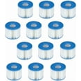 thumbnail image 1 of Intex Pool Cartridge Filter 29007E Filter H for New 2015 Pools - Pack of Twelve, 1 of 3