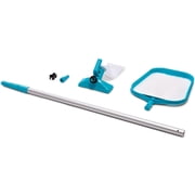 Intex: Pool Cleaning Maintenance Kit - Blue, 94" Telescoping Aluminum Pole, Vacuum Head, Surface Skimmer, Accessories For Above Ground Swimming Pools