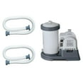 thumbnail image 1 of Intex Pool Pump Hose 59 Inch Long (2 Pack) & 2500 GPH Filter Cartridge Pump, 1 of 12