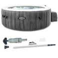 thumbnail image 1 of Intex Pool Vacuum with PureSpa Plus 4 Person Inflatable Hot Tub, Greywood, 1 of 9