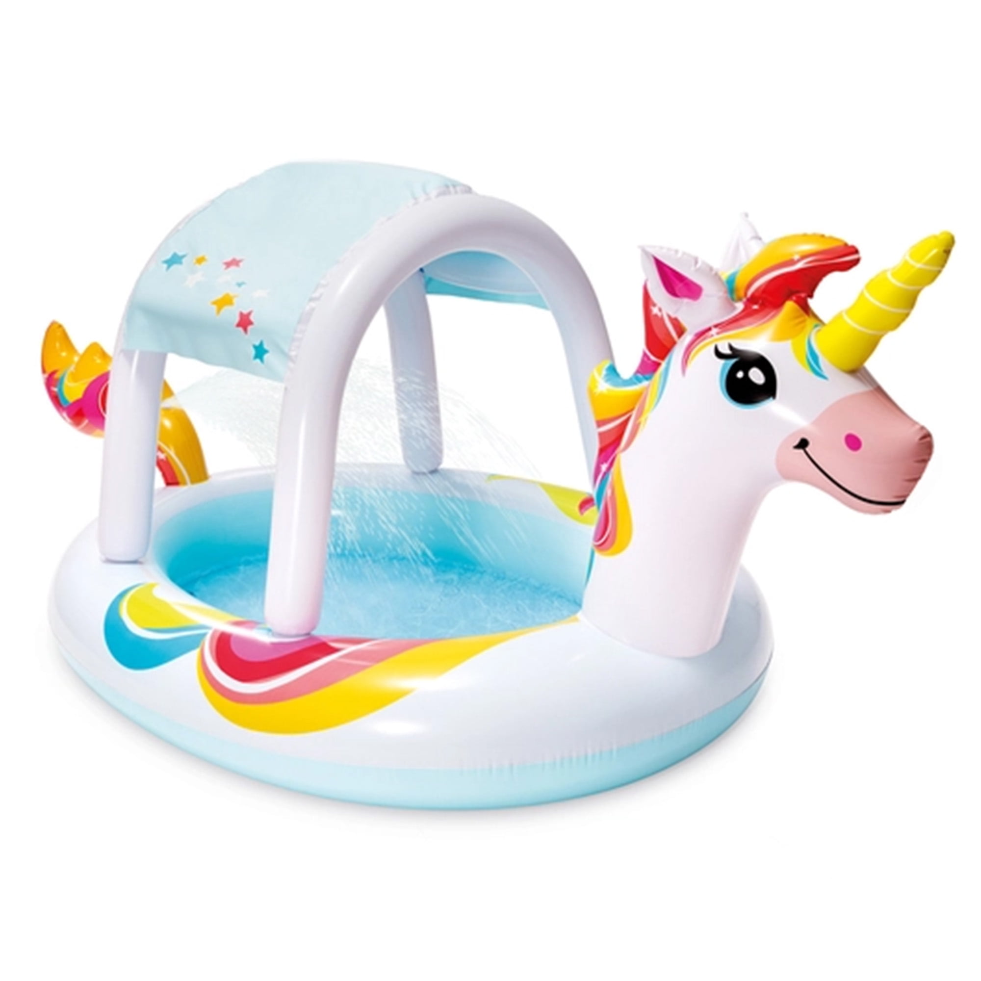 Intex Puncture Resistant Kiddie Pool Round Swimming Pools
