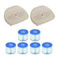thumbnail image 1 of Intex Pure Spa Hot Tub Seat Accessory (Pair) + PureSpa Type S1 Filters (6 Count), 1 of 12