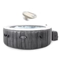 thumbnail image 1 of Intex PureSpa Greywood Inflatable Hot Tub Bubble Jet Spa w/ Tray Accessory, 1 of 13
