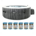 thumbnail image 1 of Intex PureSpa Plus Greywood Inflatable Hot Tub Jet Spa w/ Filter Cartridges, 1 of 10