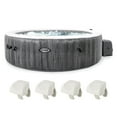 thumbnail image 1 of Intex PureSpa Plus Greywood Inflatable Spa & Cushioned Headrest (4 Pack), 1 of 12