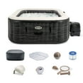thumbnail image 1 of Intex PureSpa Plus Inflatable Square Hot Tub with Maintenance Accessory Kit, 1 of 11