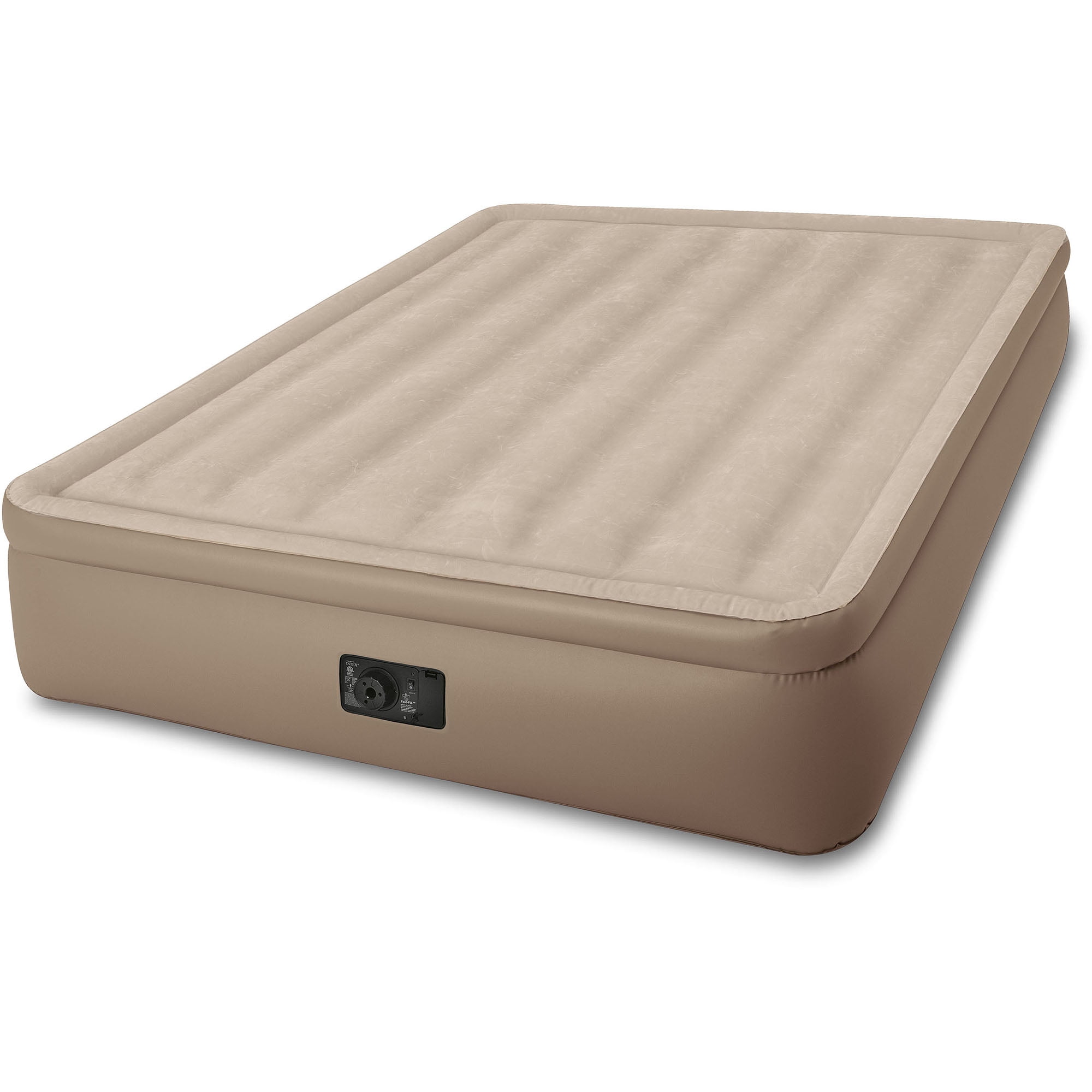 Intex Queen Elevated Airbed with Built In Electric Pump Walmart