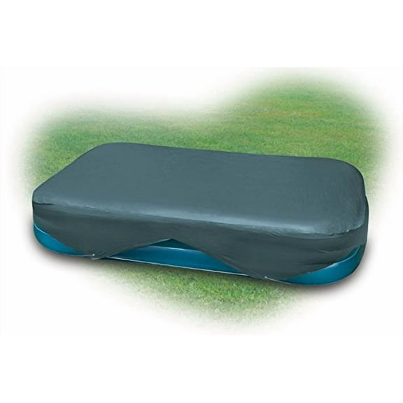 Intex Rectangular Pool Cover for 103 in. x 69 in. or 120 in. x 72 in. Pools - Great Summer Pool Cover