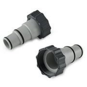 Intex Replacement Hose Adapter A w/ Collar for Threaded Connection Pumps Pair