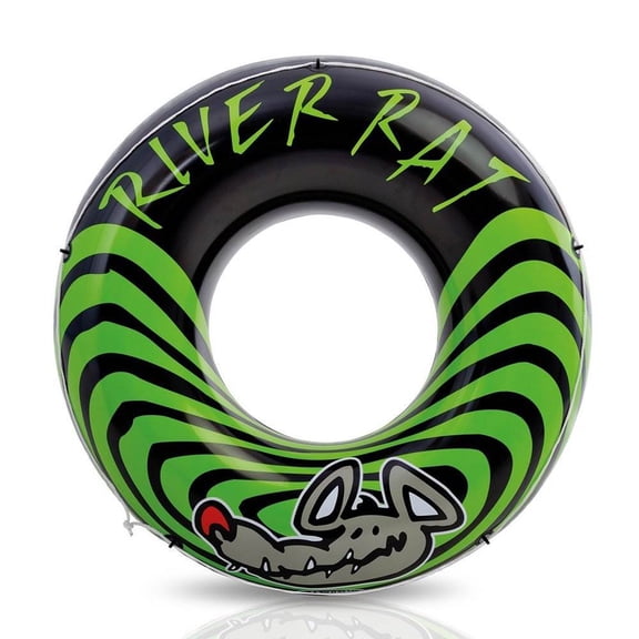 Intex River Rat 48-Inch Inflatable Tube Raft For Lake, Pool, or River (48 Pack)