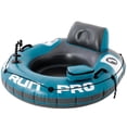 thumbnail image 1 of Intex: River Run 1 Pro - Teal - 55" Inflatable Tube, Floating Water Lounger, Phone Mount, Cup Holder, Storage Bag, Mesh Bottom, Backrest, 220lb Cap, 1 of 15