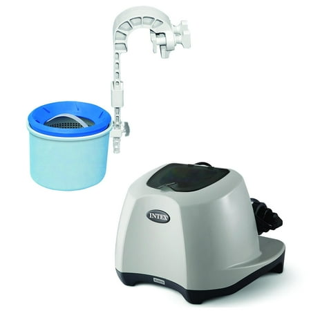 Intex Saltwater System for Pool with Intex Wall Mount Pool Surface Skimmer