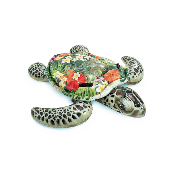Intex Sea Turtle Ride-On Pool Float with Realistic Design