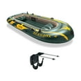 thumbnail image 1 of Intex Seahawk 4 Inflatable Boat Set + Oars/Pump/Motor Mount | 68351E+ 68624E, 1 of 11