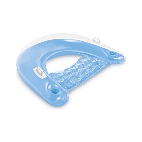 Intex Sit N Float Inflatable Lounge, 60 X 39, 1 Pack (Colors May Vary)
