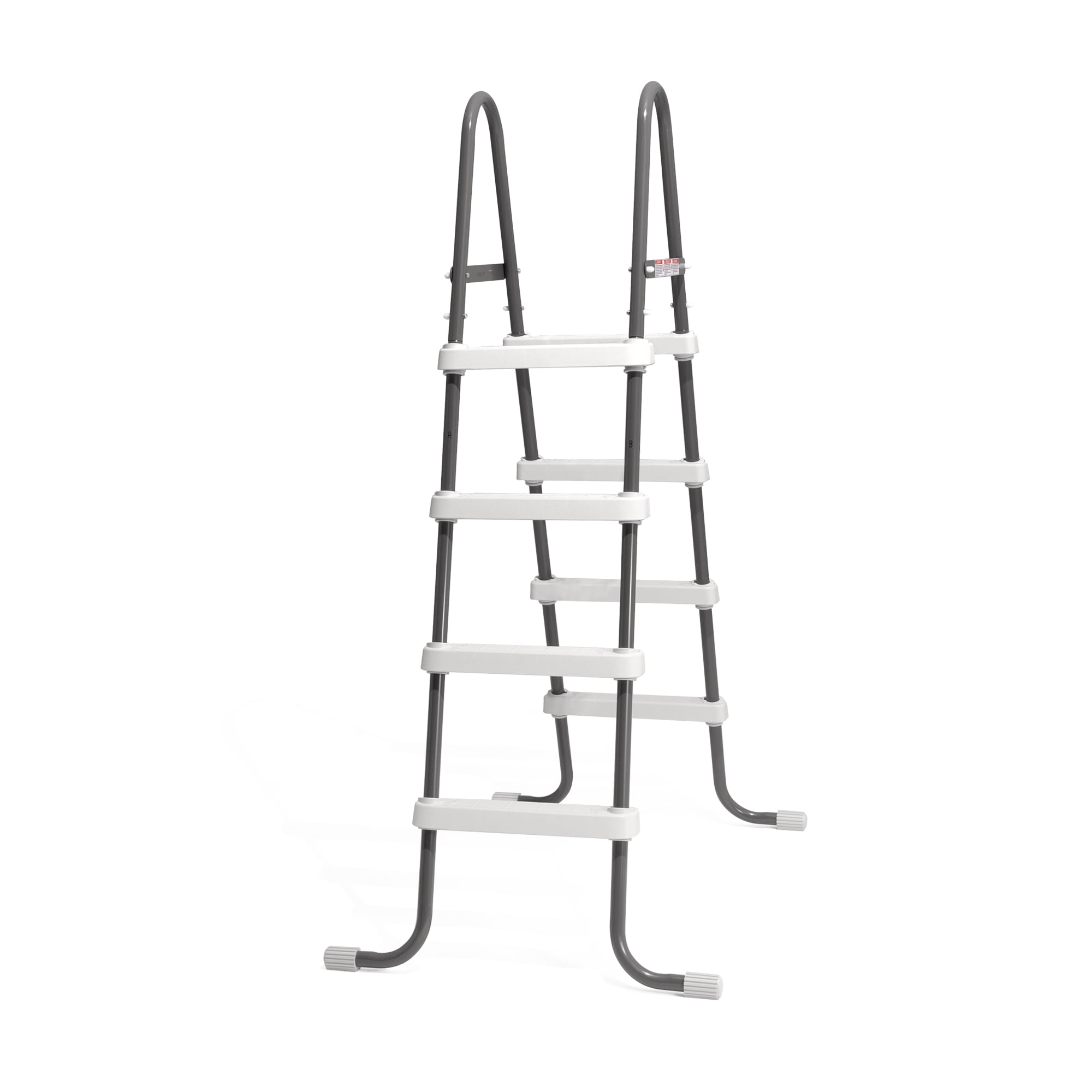 Intex Steel Frame Above Ground Swimming Pool Ladder for 48" Wall Height Pools