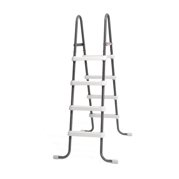 Intex Steel Frame Above Ground Swimming Pool Ladder for 48" Wall Height Pools