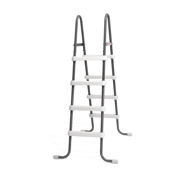 Intex Steel Frame Above Ground Swimming Pool Ladder for 48" Wall Height Pools