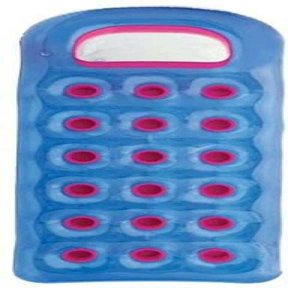 Intex Suntanner 18 Pocket Swimming Pool Beach Lounge Floating Raft with Pillow