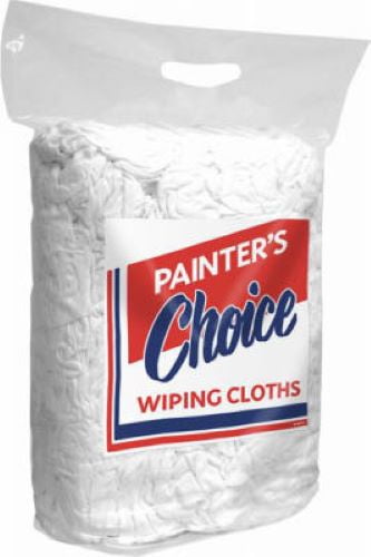 Intex DIY Painter's Choice White Cotton Knit Rags - 4 lb Bag - #5 ...