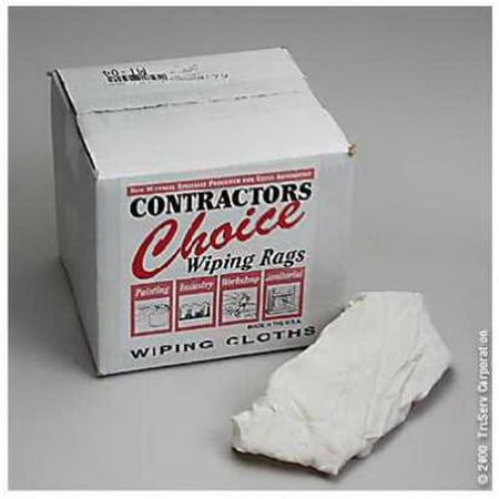 Intex Supply 6414-05-TS 4 lbs. White Washed & Bleached Rag
