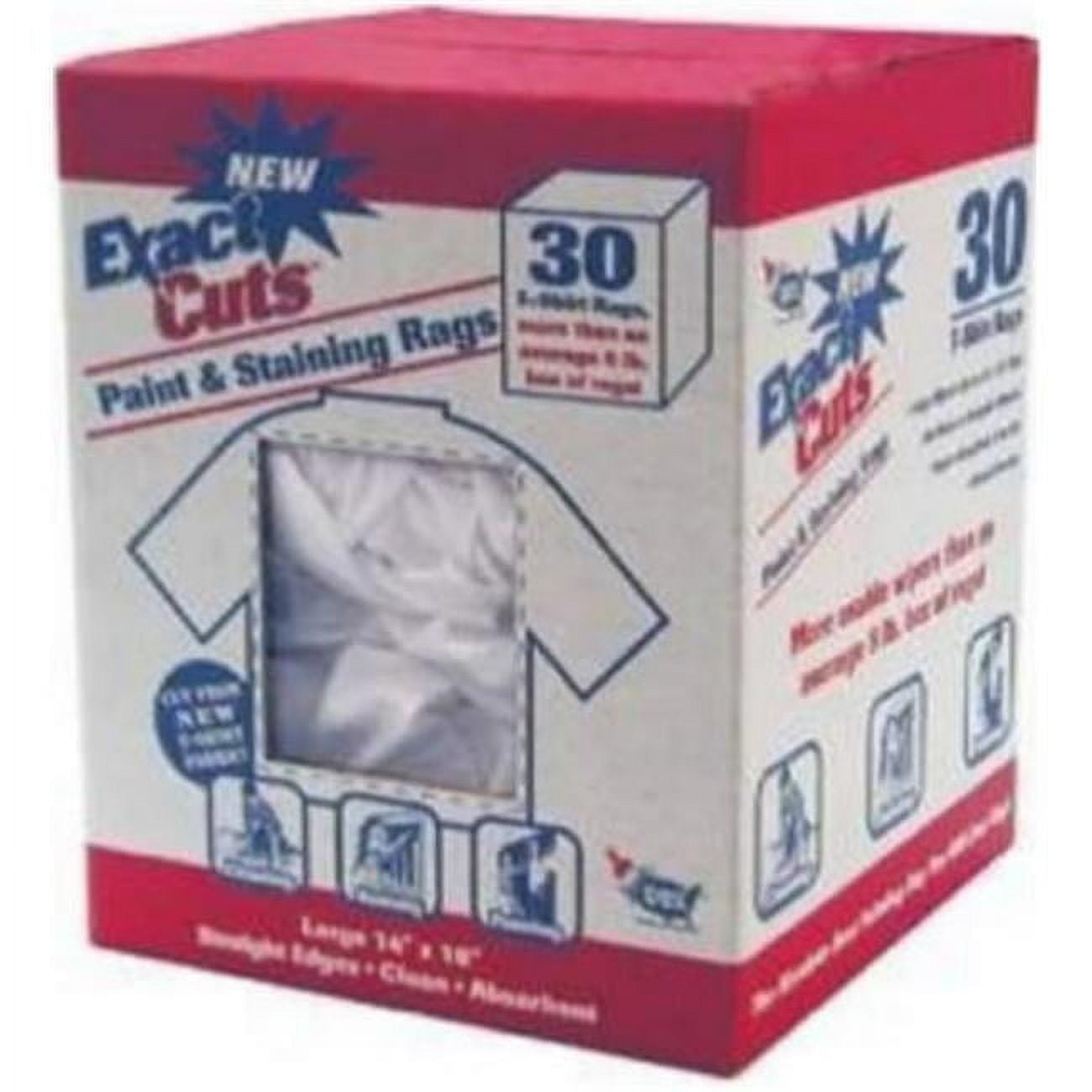 Mertex Rags Intex Supply W-30005 14 x 16 in. T-Shirt Rags- 30 Count - Walmart.com