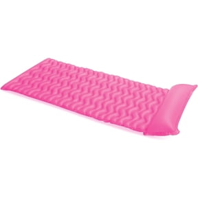 Intex Tote-N-Float Wave Inflatable Air Mattress Float 90" x 34" (Color May Vary)
