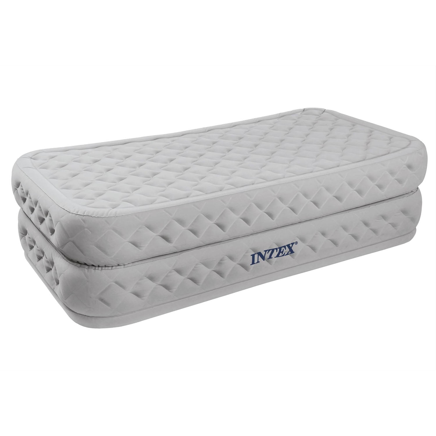 Intex Twin Supreme Air Flow Bed Raised Airbed Mattress & Built-In Pump | 64661E