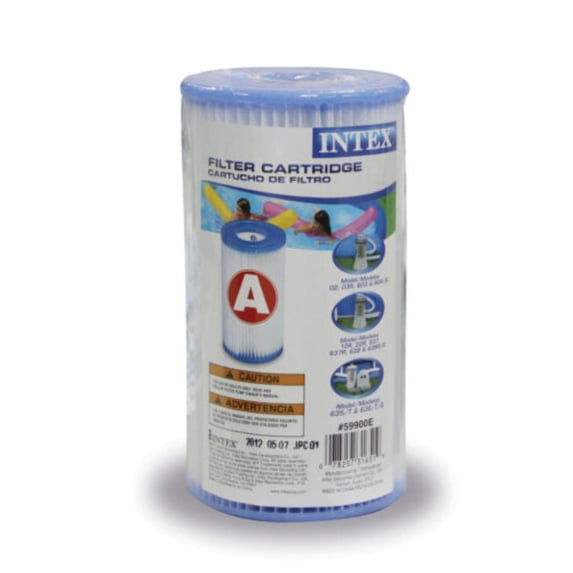 Intex Type A Swimming Pool Replacement Filter Cartridge, 1 Pack