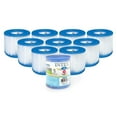 thumbnail image 1 of Intex Type H Easy Set Filter Cartridge Replacement for Swimming Pools (10 Pack), 1 of 11