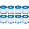 thumbnail image 1 of Intex Type H Easy Set Filter Cartridge Replacement for Swimming Pools (8 Pack), 1 of 12