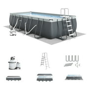 INTEX Ultra XTR 24' x 12' x 52" Above Ground Swimming Pool Set w/ Pump
