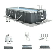 INTEX Ultra XTR 24' x 12' x 52" Above Ground Swimming Pool Set w/ Pump